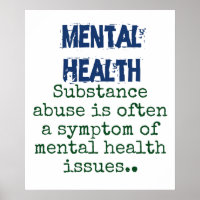 Substance Abuse Is Often A Symptom - Mental Health