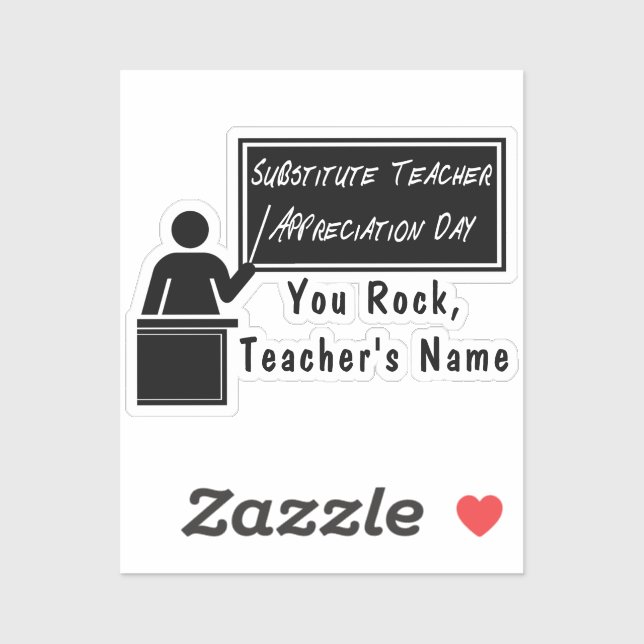 Substitute Teacher Appreciation Day (Sheet)