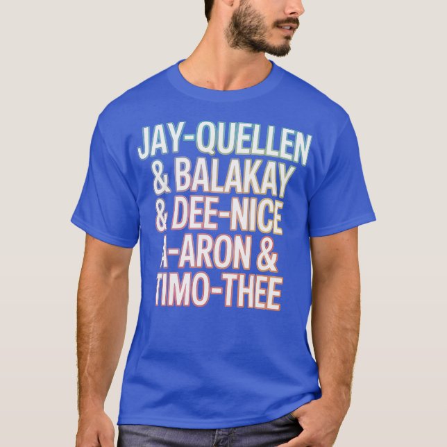 Substitute Teacher Names-Photoroom T-Shirt (Front)