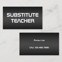Substitute Teacher On Call