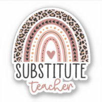 Substitute Teacher, Teacher Appreciation Gift