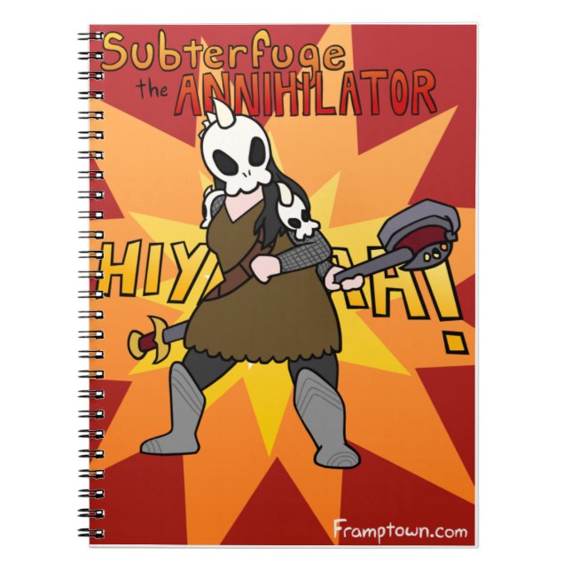 Subterfuge Notebook (Front)