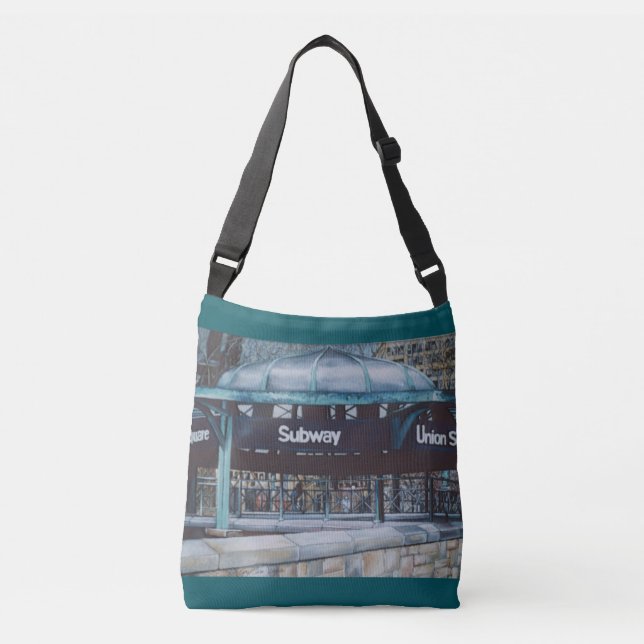 Subterranean Blues Crossbody Bag (Front)