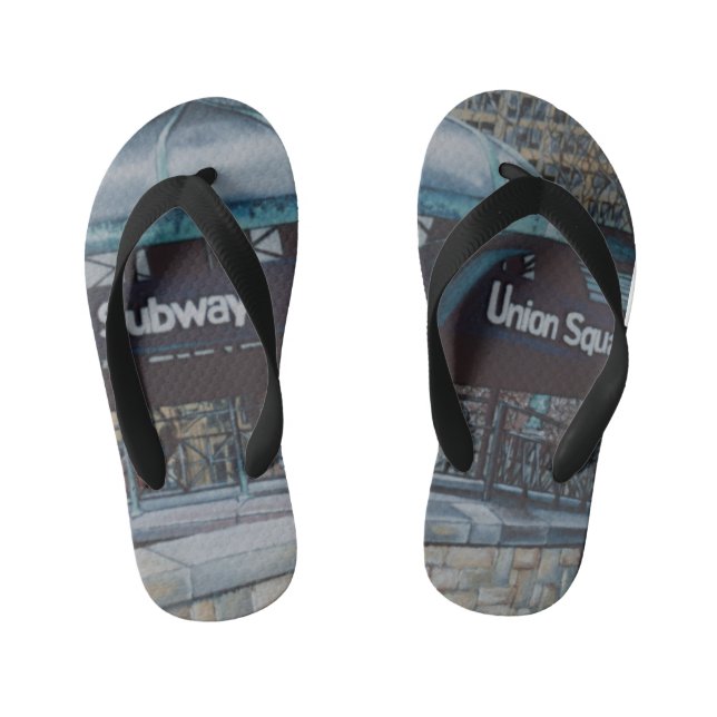 Subterranean Blues Kid's Flip Flops (Footbed)