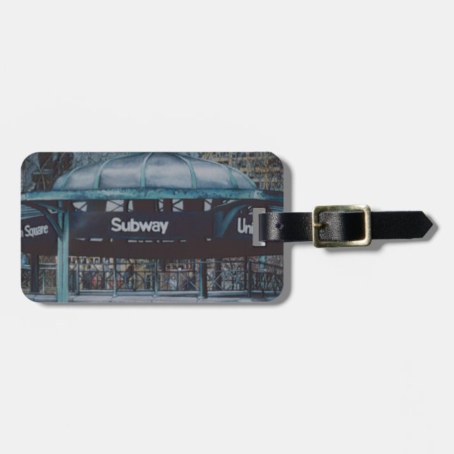 Subterranean Blues Luggage Tag (Front Horizontal)