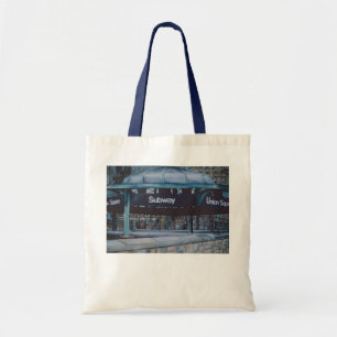 Subterranean Blues Tote Bag