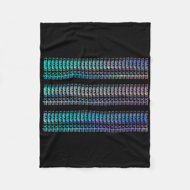 Subtle 67 Six Seven Brainrot _2  Fleece Blanket (Front)