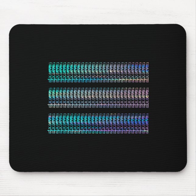 Subtle 67 Six Seven Brainrot _2  Mouse Mat (Front)