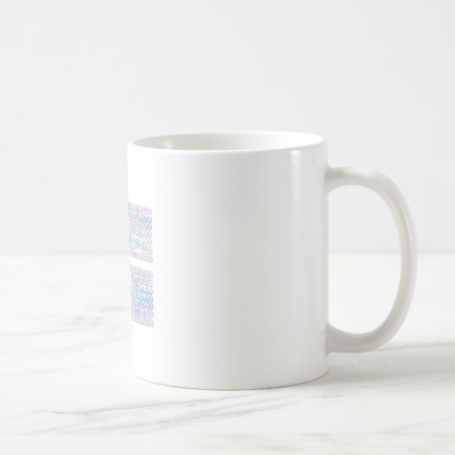 Subtle 67 Six Seven Brainrot Hidden Message Gen Al Coffee Mug (Right)