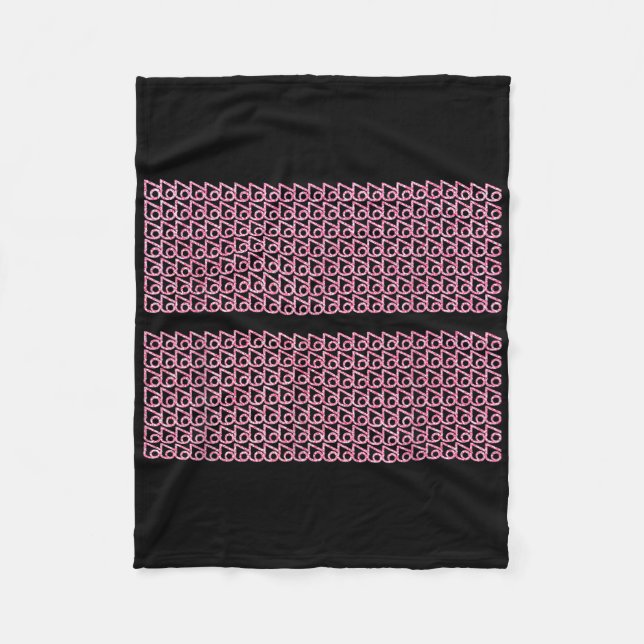 Subtle 67 Six Seven Brainrot Hidden Message Gen Al Fleece Blanket (Front)