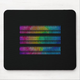 Subtle 67 Six Seven Brainrot Hidden Message Gen Al Mouse Mat