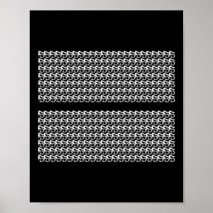 Subtle 67 Six Seven Brainrot Hidden Message Gen Al Poster