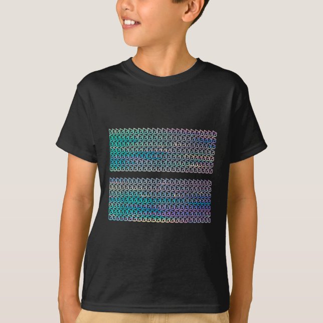 Subtle 67 Six Seven Brainrot Hidden Message Gen Al T-Shirt (Front)
