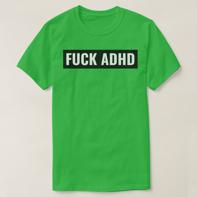 Subtle ADHD Warrior Awareness Premium  T-Shirt (Design Front)