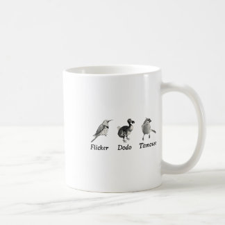 Subtle Animal, Flicker Dodo Titmouse Coffee Mug