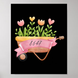 Subtle Anti-trump 8647 Spring Garden Beautiful  Poster