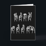 Subtle Anti-trump Asl Sign Language Tank Top  Card<br><div class="desc">Subtle Anti-trump Asl Sign Language Tank Top</div>