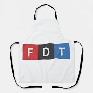 Subtle Anti-Trump FDT Anti-Maga Democrats Apron