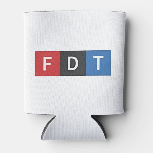 Subtle Anti-Trump FDT Anti-Maga Democrats Can Cooler (Front)