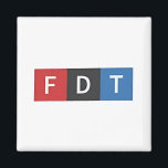 Subtle Anti-Trump FDT Anti-Maga Democrats Magnet<br><div class="desc">Anti-Trump,  Republican critique,  Democrat support,  liberal movement,  political humour,  activism.</div>