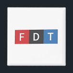 Subtle Anti-Trump FDT Anti-Maga Democrats Magnet<br><div class="desc">Anti-Trump,  Republican critique,  Democrat support,  liberal movement,  political humour,  activism.</div>