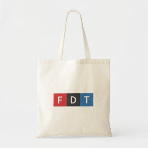 Subtle Anti-Trump FDT Anti-Maga Democrats Tote Bag
