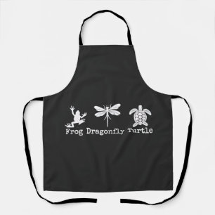 Subtle Anti-Trump FDT Anti-Maga Frog Turtle Apron