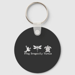 Subtle Anti-Trump FDT Anti-Maga Frog Turtle  Key Ring