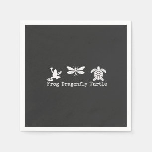 Subtle Anti-Trump FDT Anti-Maga Frog Turtle  Napkin