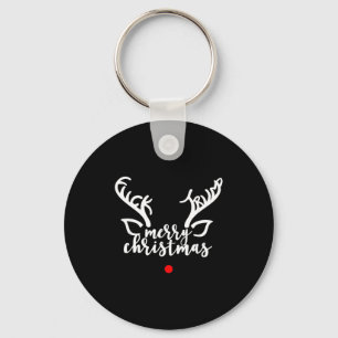 Subtle Anti Trump Hidden Message Christmas Reindee Key Ring