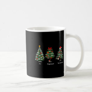 Subtle Anti Trump Hidden Message Christmas Tree Coffee Mug