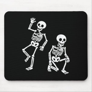 Subtle Anti Trump Hidden Message Dancing Skeleton Mouse Mat