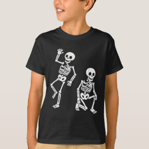 Subtle Anti Trump Hidden Message Dancing Skeleton T-Shirt