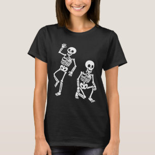 Subtle Anti Trump Hidden Message Dancing Skeleton T-Shirt