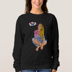 Subtle Bi Pride Why Not Both Discreet Bisexual Pri Sweatshirt