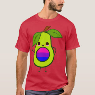 Subtle Bisexual Avocado bisexual avocado bi avocad T-Shirt