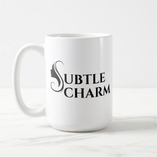 Subtle Charm Elegant Feminine Typography Coffee Mug