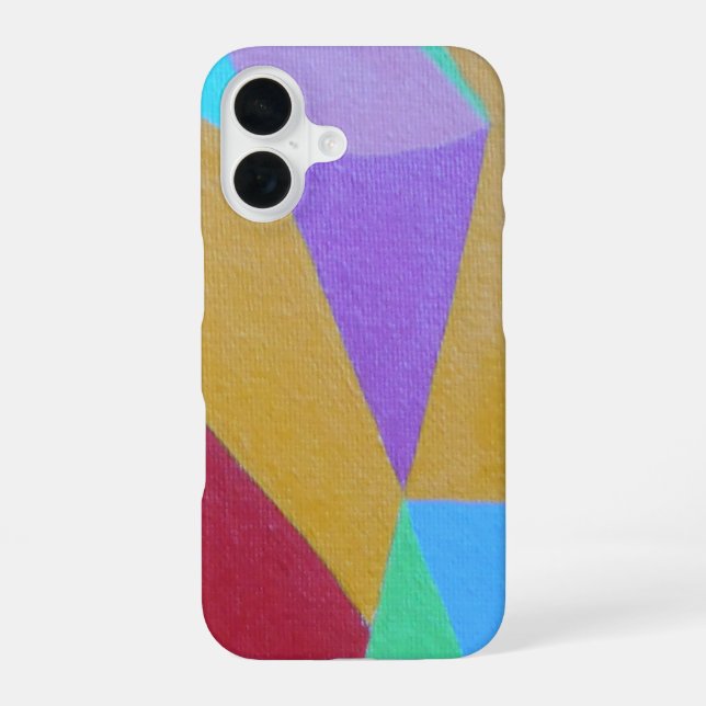 Subtle Colors Abstract Phone Case (Back)