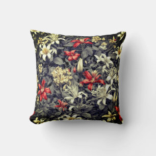 Subtle Colour Wild Honeysuckle Print Cushion