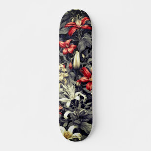 Subtle Colour Wild Honeysuckle Print Skateboard