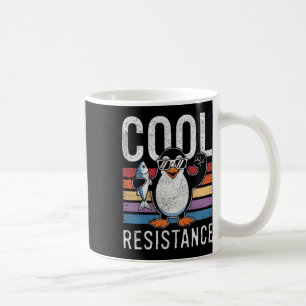 Subtle Cool Resistance Penguin Tariffs Protest Ant Coffee Mug