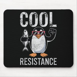 Subtle Cool Resistance Penguin Tariffs Protest Ant Mouse Mat