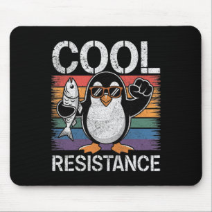 Subtle Cool Resistance Penguin Tariffs Protest Ant Mouse Mat