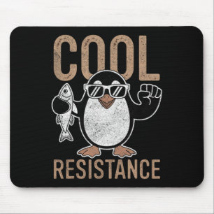 Subtle Cool Resistance Penguin Tariffs Protest Ant Mouse Mat