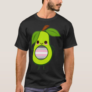 Subtle Demigirl Avocado demigirl avocado T-Shirt