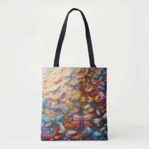 Subtle Dragonflies Tote Bag