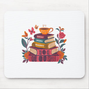 Subtle Fantasy Drama Tragedy Books Trump Resist Pr Mouse Mat