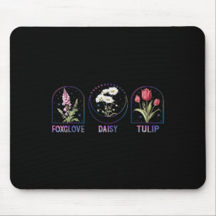 Subtle Floral Anti Trump Shirt Flowers Foxglove Da Mouse Mat