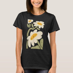 Subtle Flower Kamala Harris Boho Floral T-Shirt