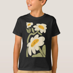 Subtle Flower Kamala Harris Boho Floral T-Shirt